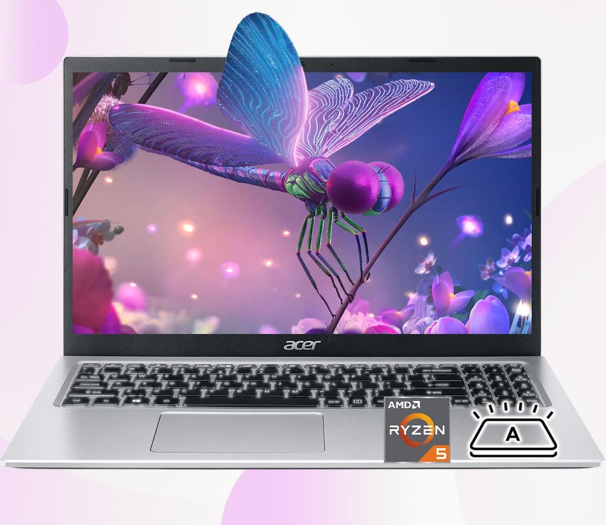 Acer Aspire 3 15.6" FHD | Ryzen 5 7530U | 64GB RAM | 4TB SSD | Backlit KB | Windows 11 Pro