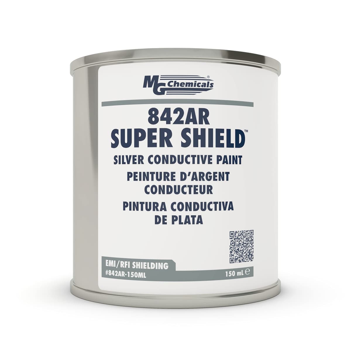 MG Chemicals 842AR-150ML Recubrimiento Conductivo Plateado 150 mL