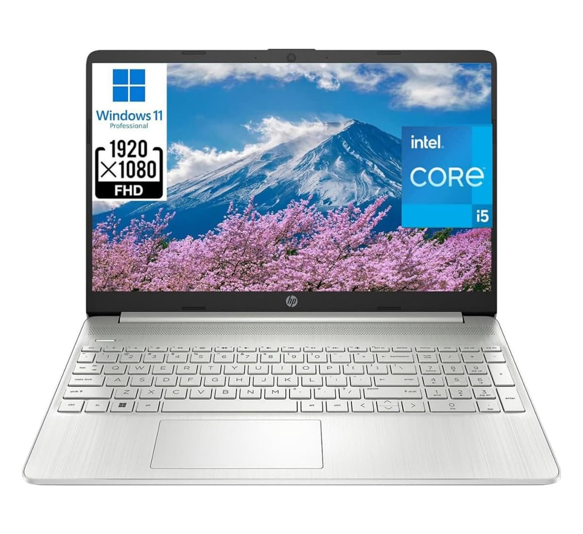 HP 15.6" FHD Business Laptop - Intel i5 (serie 11/13), 64 GB RAM, 1 TB SSD, Windows 11 Pro Essiential