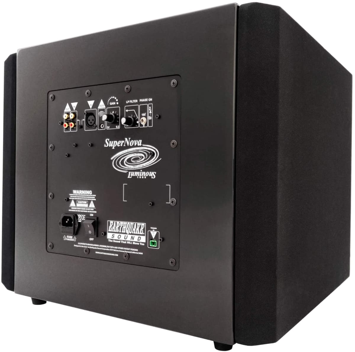 EARTHQUAKE LU-12 PIANO - Subwoofer activo 12" Supernova Luminous