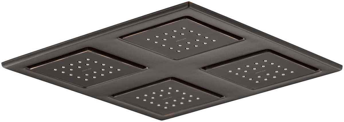 KOHLER WaterTile Rain Square Overhead Shower Panel K-98740-2BZ