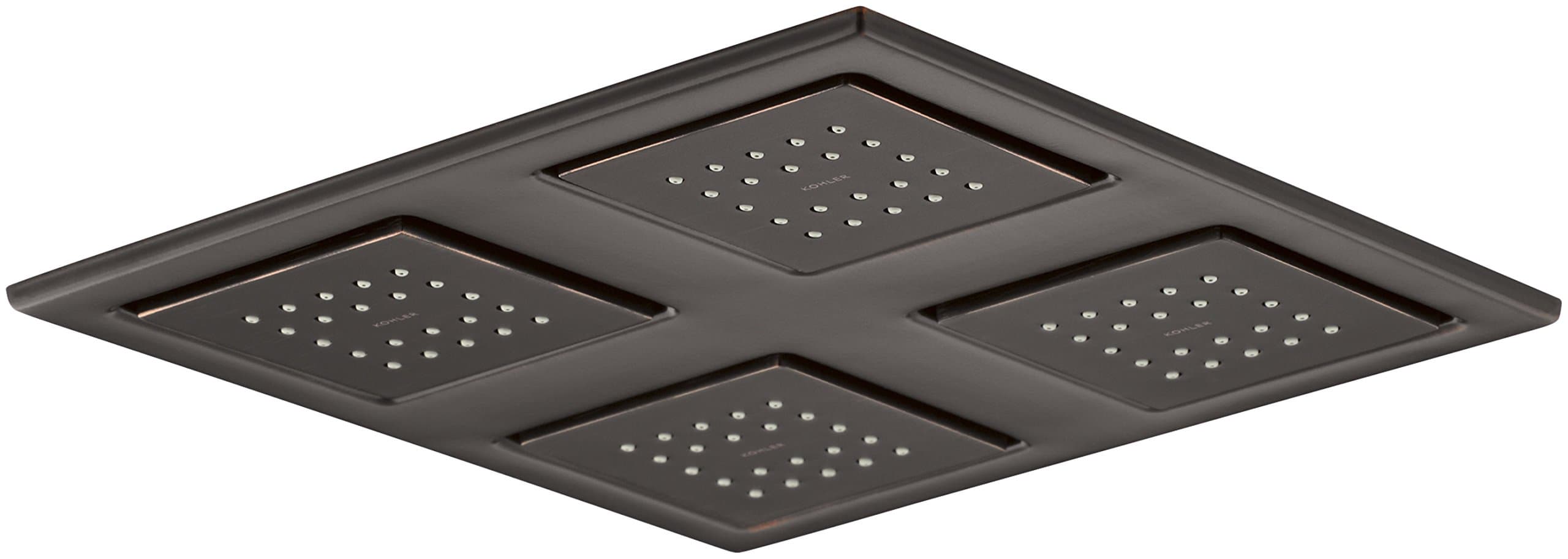 KOHLER WaterTile Rain Square Overhead Shower Panel K-98740-2BZ