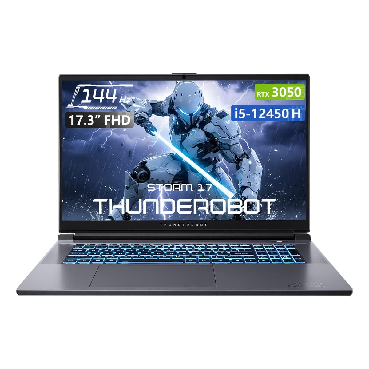 Thunderobot Storm 17 - 17.3" FHD 144Hz, Core i5-12450H, RTX 3050, 32GB, 2TB SSD