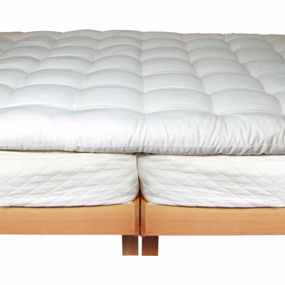 Holy Lamb Organics Topper de Lana Orgánica King Deep Sleep Topper MTKDS
