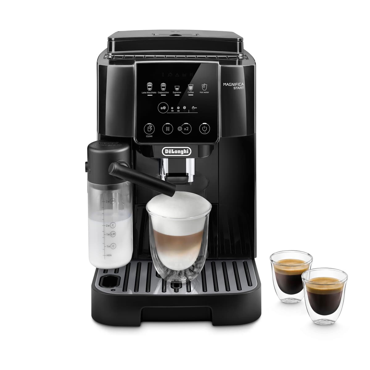 De'Longhi Magnifica Start Máquina de Espresso Automática con Espumador de Leche y Molinillo Integrado ECAM22080B