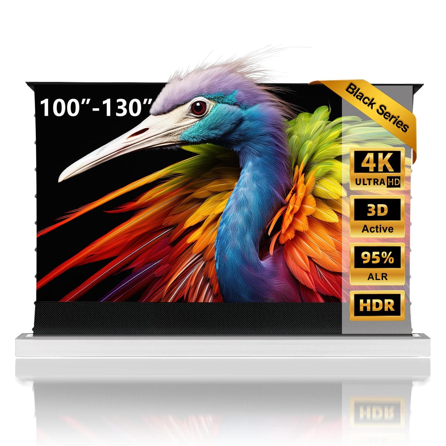 NothPJ NothingProjector ALR Motorized 110" Floor Rising, 4K UHD, pantalla eléctrica sin instalación