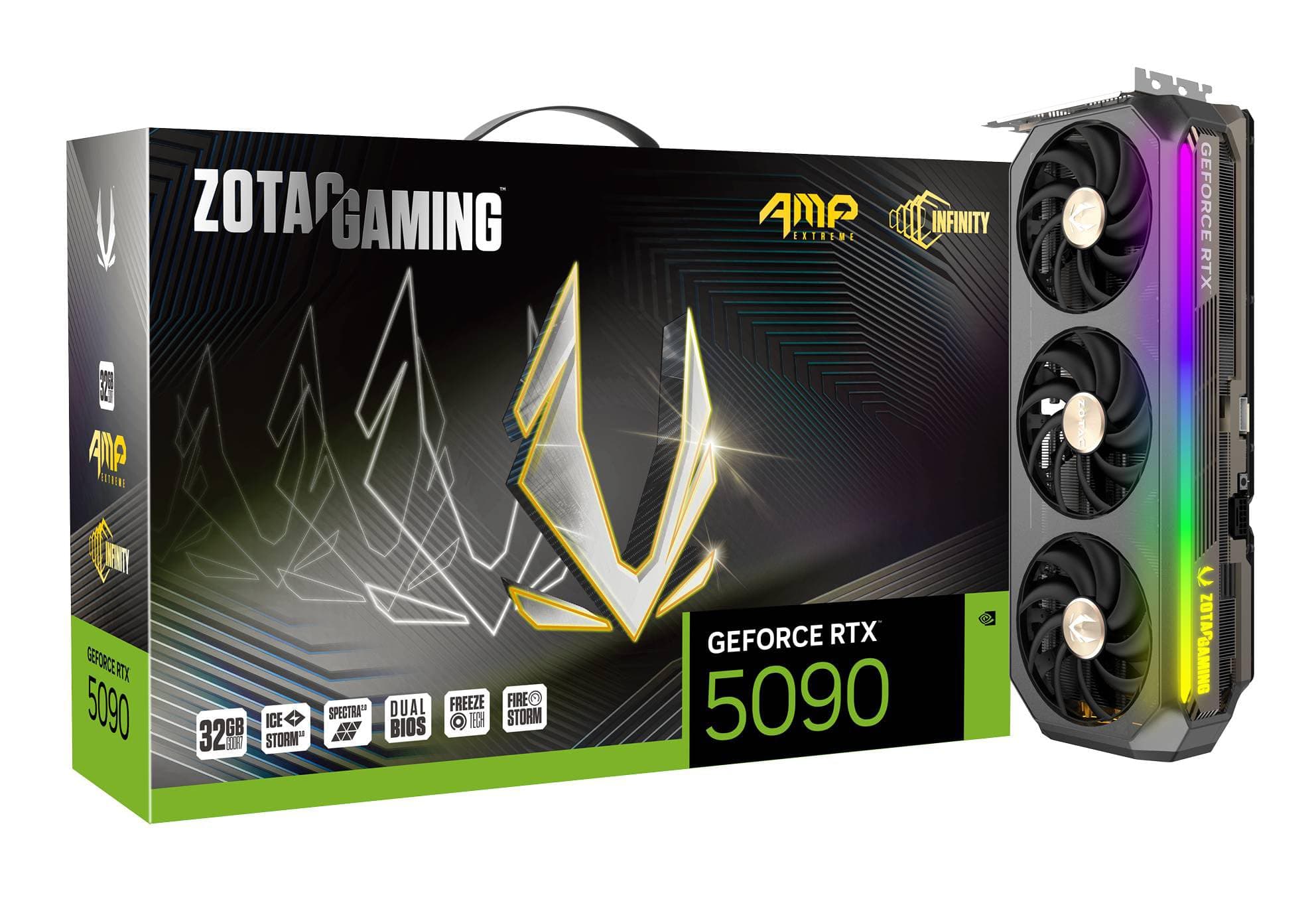 ZOTAC Gaming GeForce RTX 5090 AMP Extreme INFINITY 32GB GDDR7 ZT-B50900B-10P