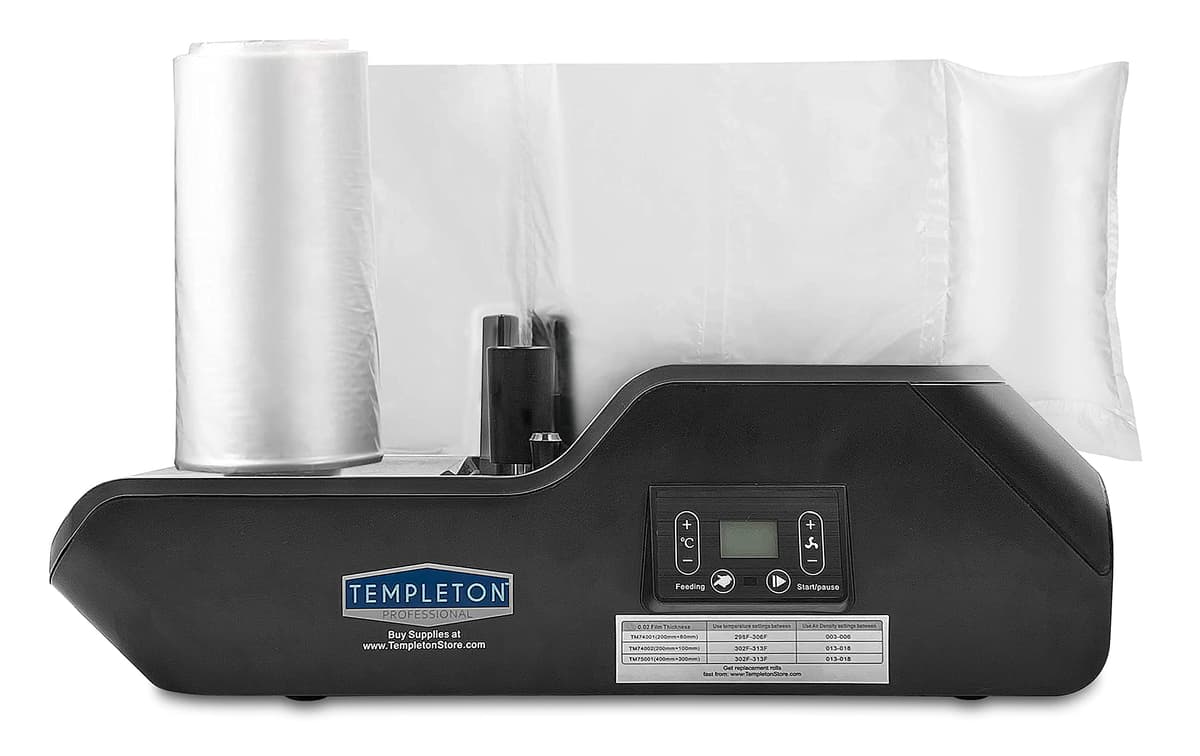 Templeton Pro TM740 Máquina de Almohadillas de Aire para Empaque Alto Rendimiento con Rollo de Film