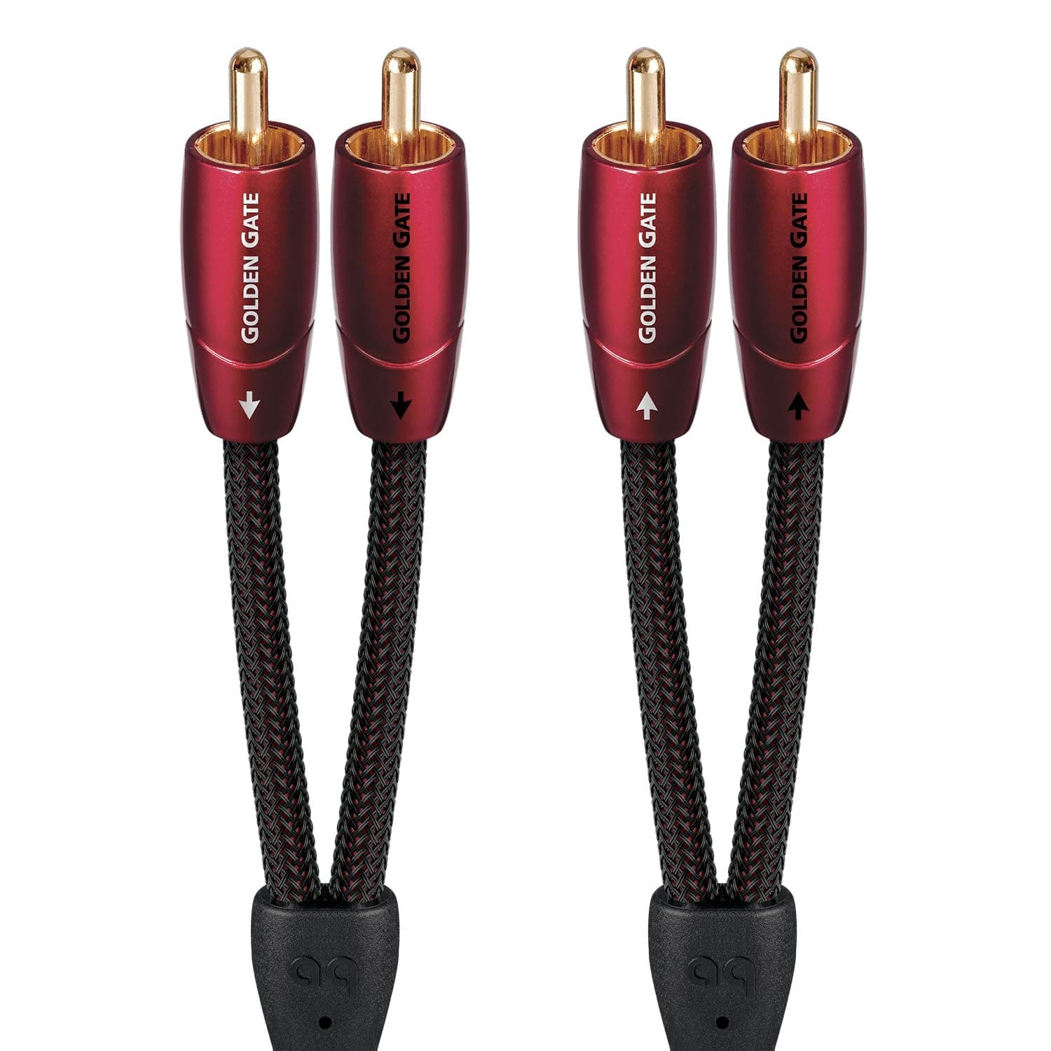 Cable de audio AudioQuest Golden Gate | Largo: 12 m GOLDG12R