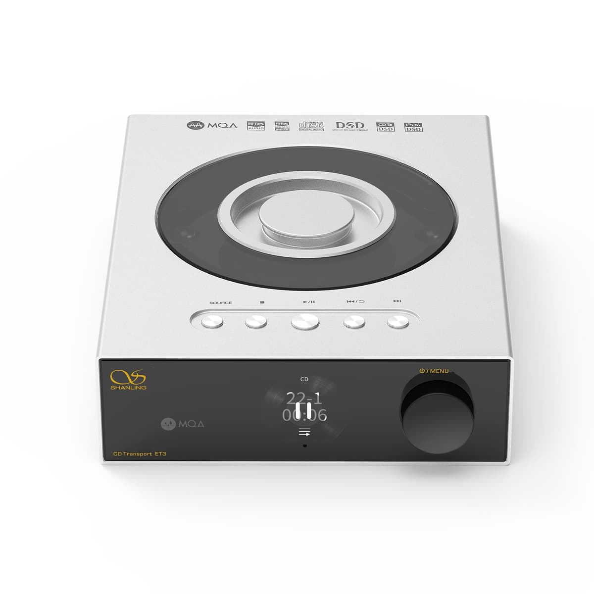 Shanling ET3 Reproductor CD Top-Loading (Silver)