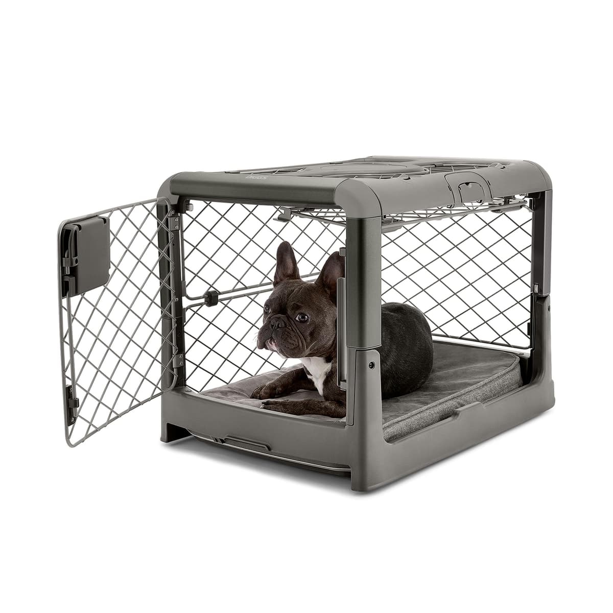 Jaula Plegable para Perros DIGGS Revol con Ruedas - Jaula Portátil Premium REV001AASG