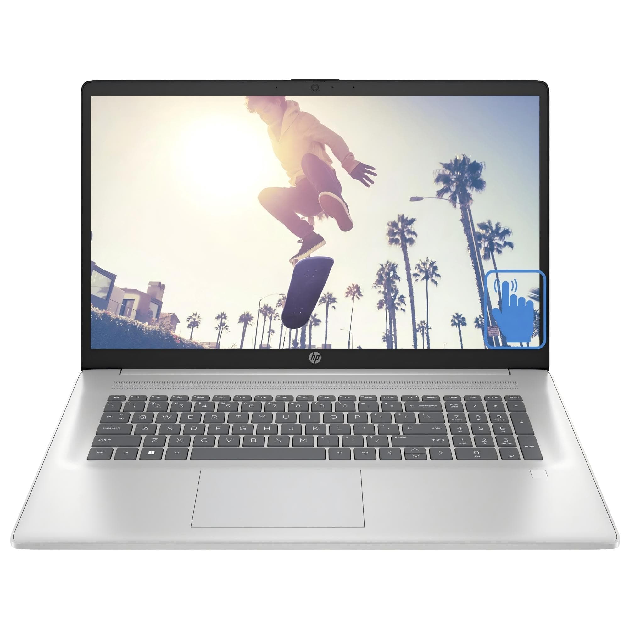 HP 17" para Negocios - 17.3" HD+ Touch, Intel i7-1355U, 64GB RAM, 2TB SSD, Windows 11 Pro, Office Lifetime 17t-cn304