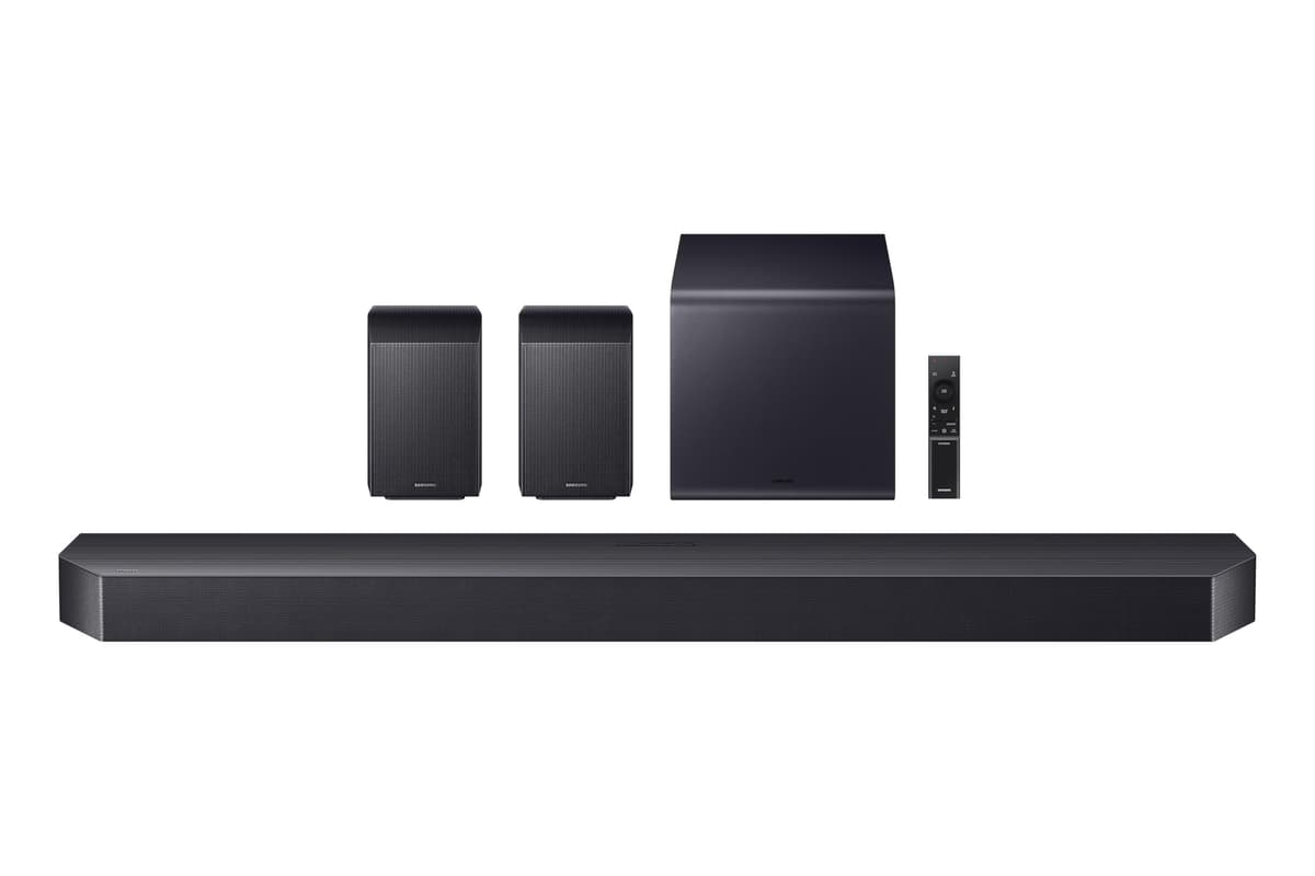 Samsung Q990F 11.1.4ch Q Series Subwoofer + Rear Speaker (2025) Wireless Dolby Atmos, Q-Symphony HW-Q990F/ZA