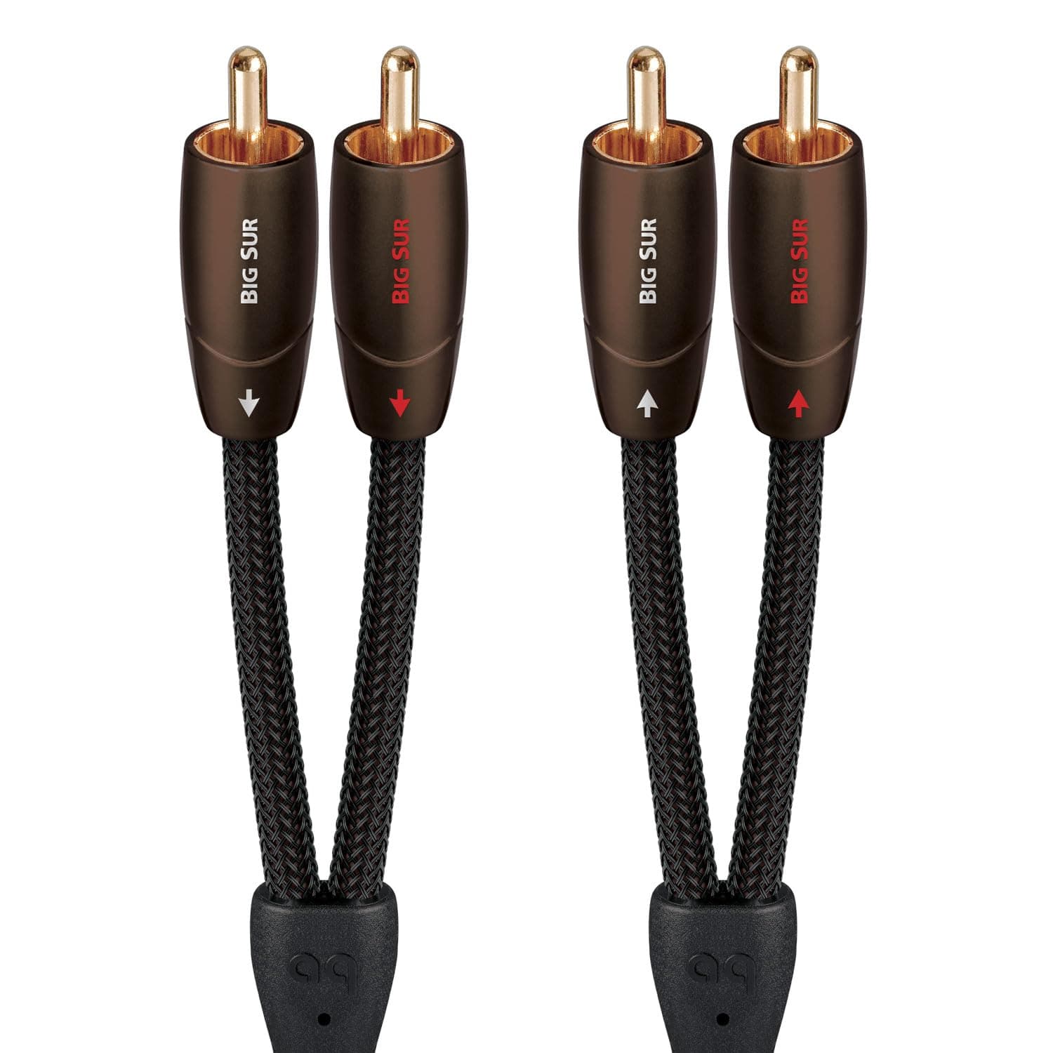 Cable de interconexión de audio RCA AudioQuest Big Sur (16 m, par estéreo) BIGSUR16R