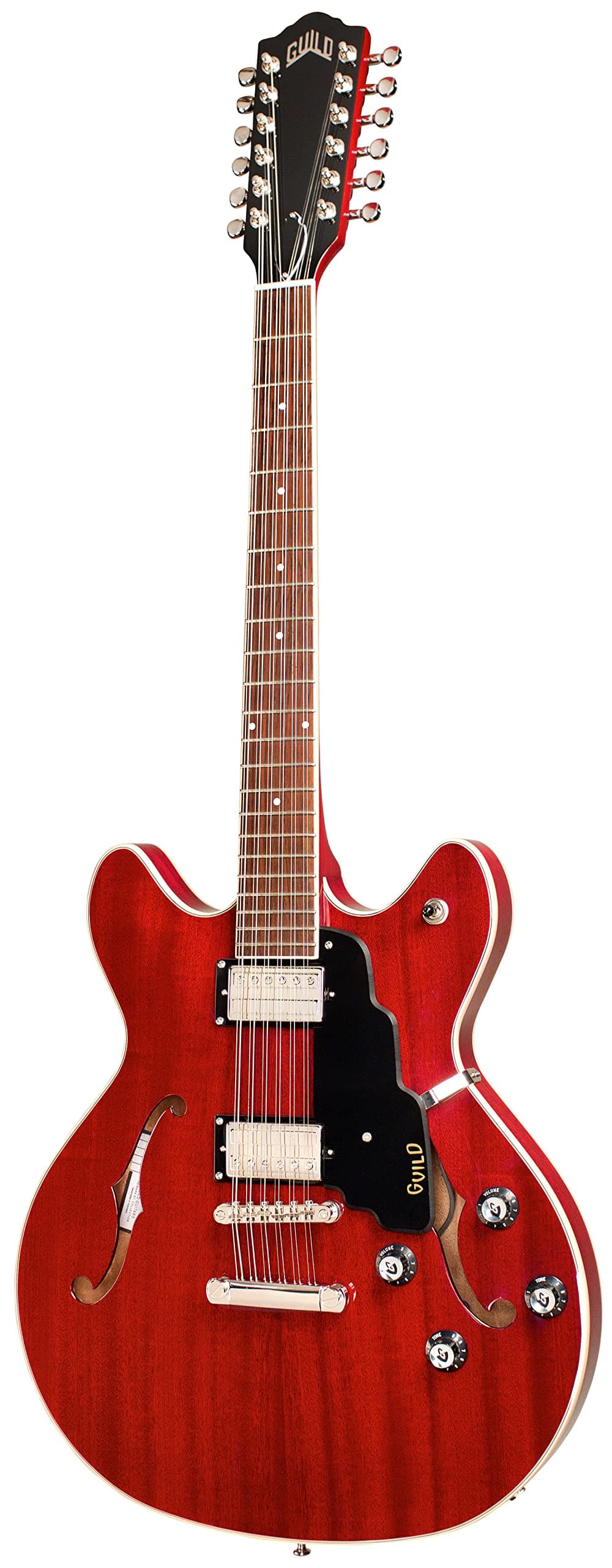 Guild Starfire I-12 Guitarra Eléctrica Semi-hueca 12 Cuerdas Cherry Red 379-2100-866