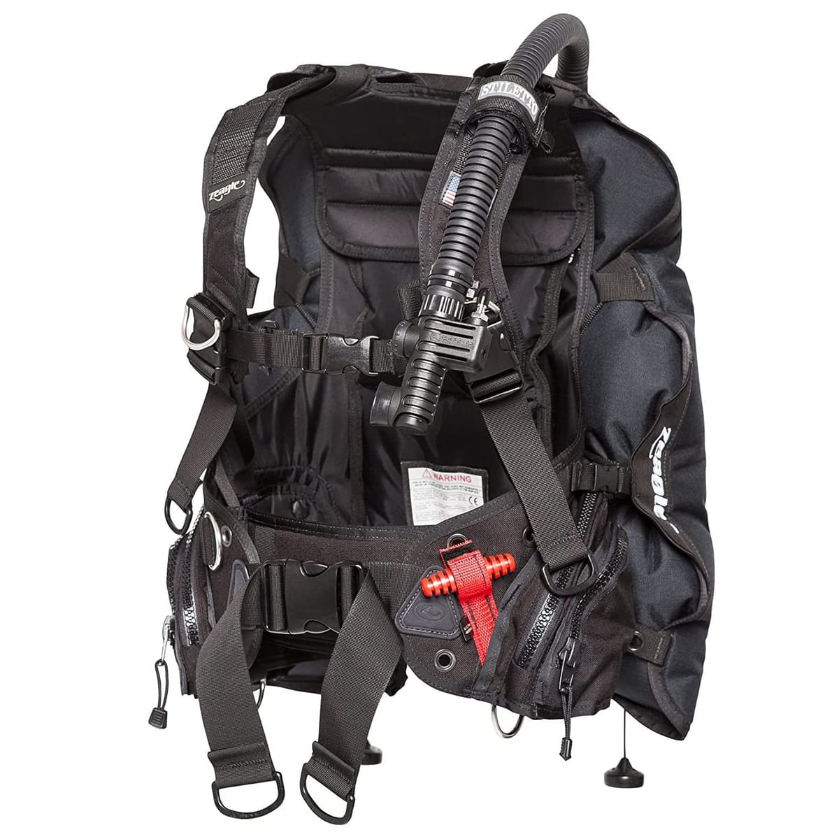 Zeagle Stiletto BCD con Ripcord Weight System Negro XL 7104RK-XL