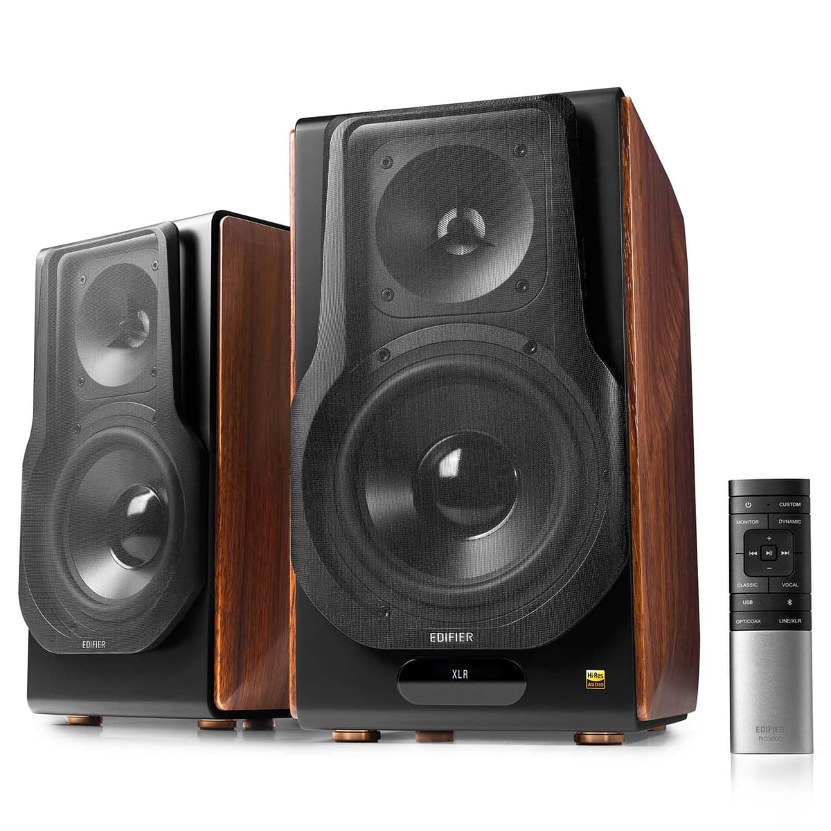 Edifier S3000MKII Monitores Activos Bluetooth Hi-Res con Tweeters Planar edifier -S3000mkii-marron