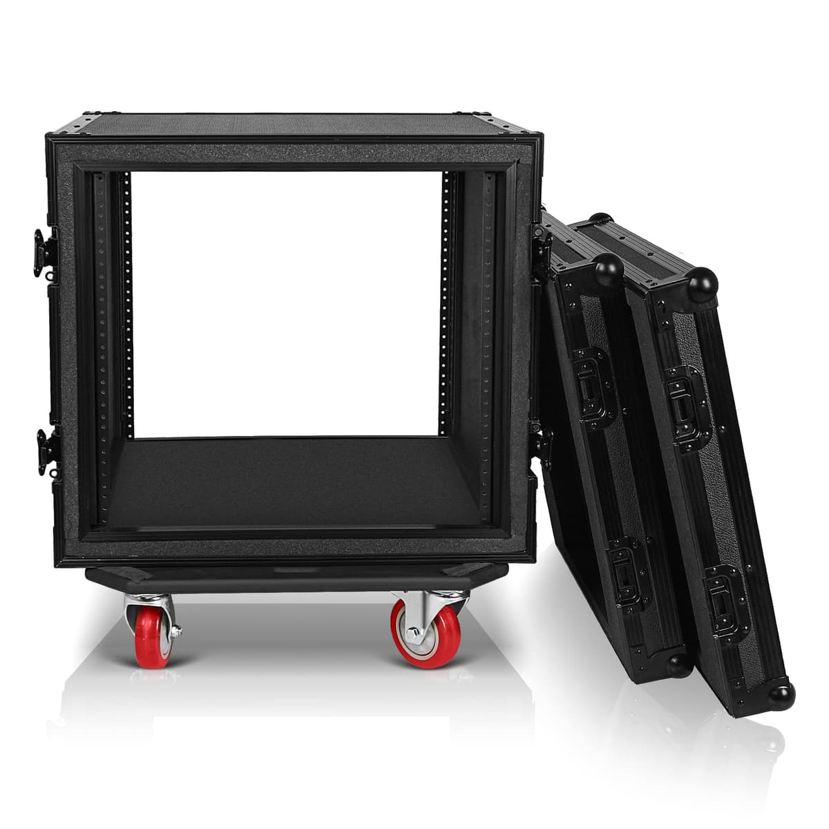 Sound Town Black Series STRC-SPB10UW Rack Case 10U Pro Tour con ruedas