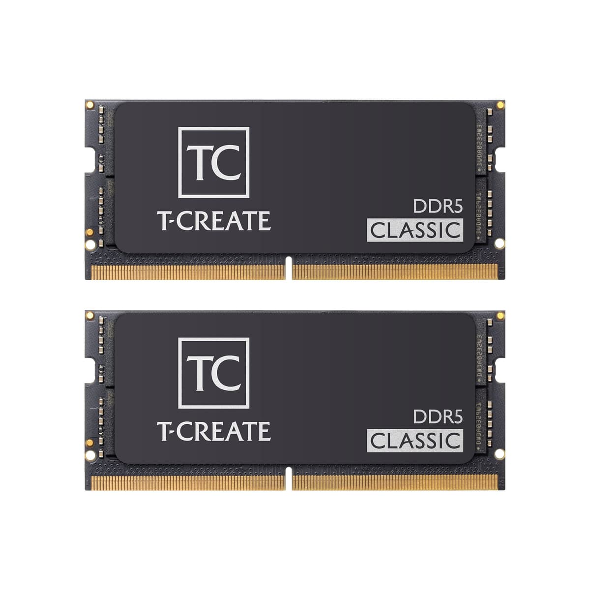 TEAMGROUP T-Create Classic DDR5 SODIMM 2x32GB 5600MHz (PC5-44800) CL46 Módulo de Memoria RAM para Laptop - CTCCD564G5600HC46ADC-S01