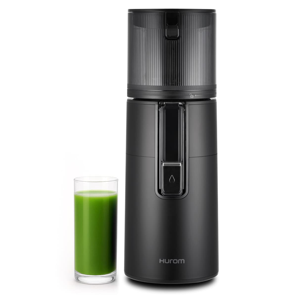 Hurom H400 Slow Juicer Cold Press - Fácil armado y limpieza (Matte Black) KITCHEN-844