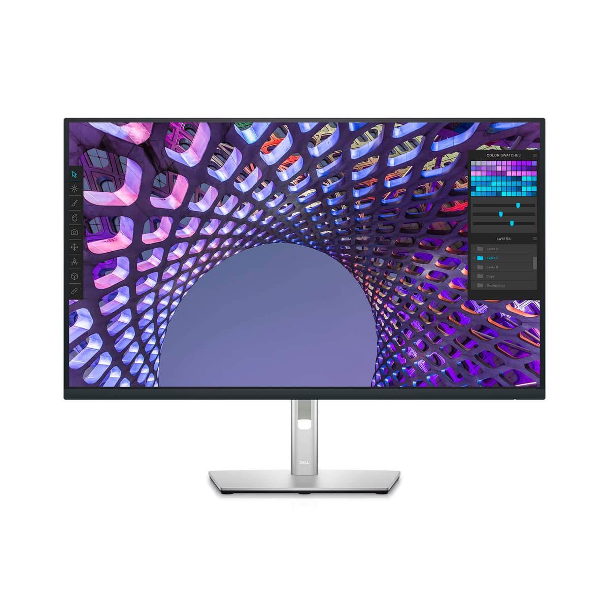 Dell P3223QE Monitor 31.5" 4K UHD LED LCD - 16:9 - Negro/Plata