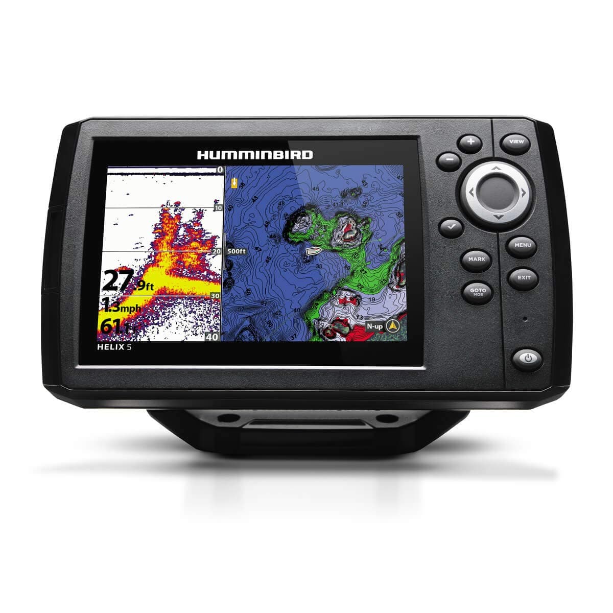 Humminbird 410210-1 HELIX 5 CHIRP GPS G2 Sonda de pesca, Negro