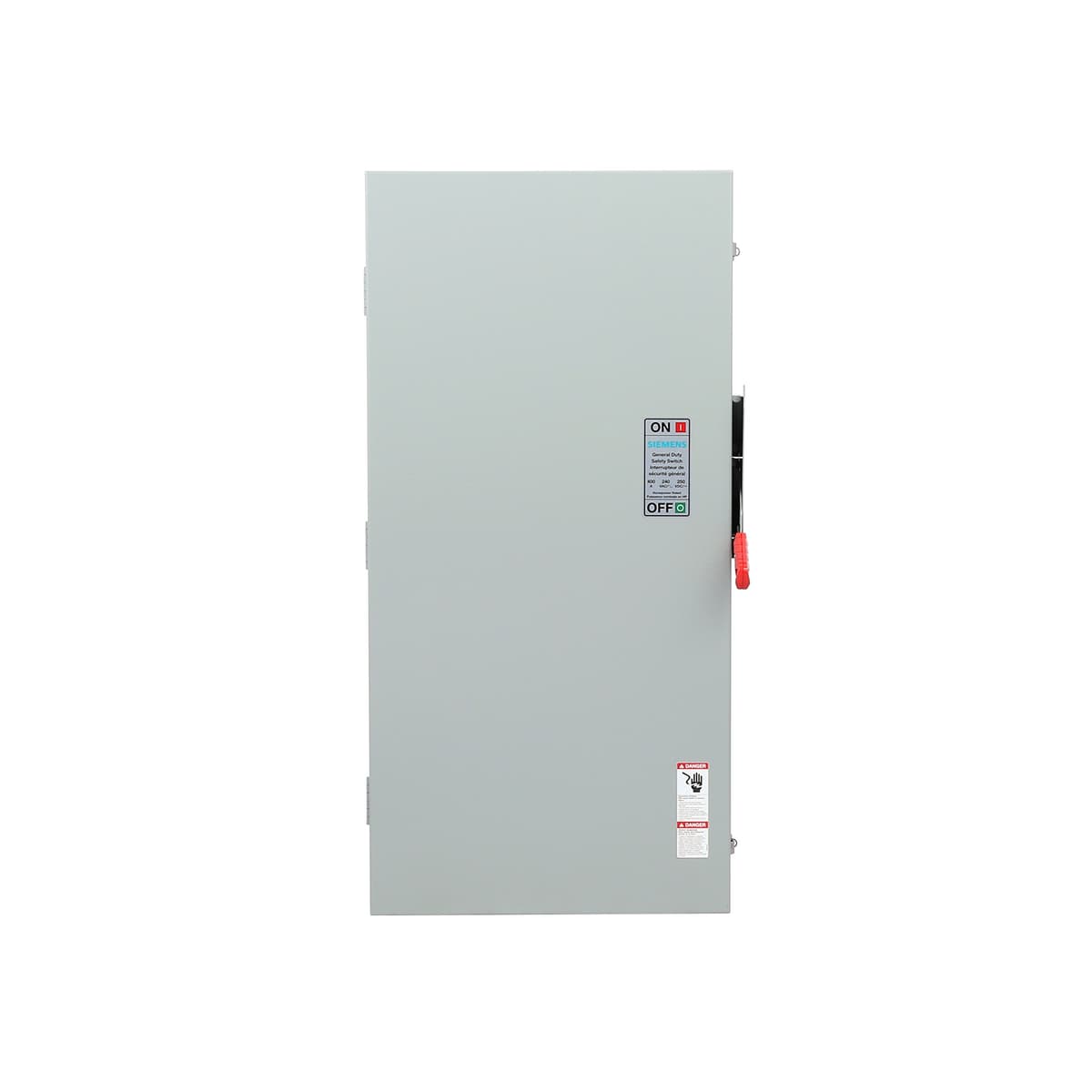 Siemens GF225NRA General Duty Fusible 2 Pole 240V 400A Outdoor