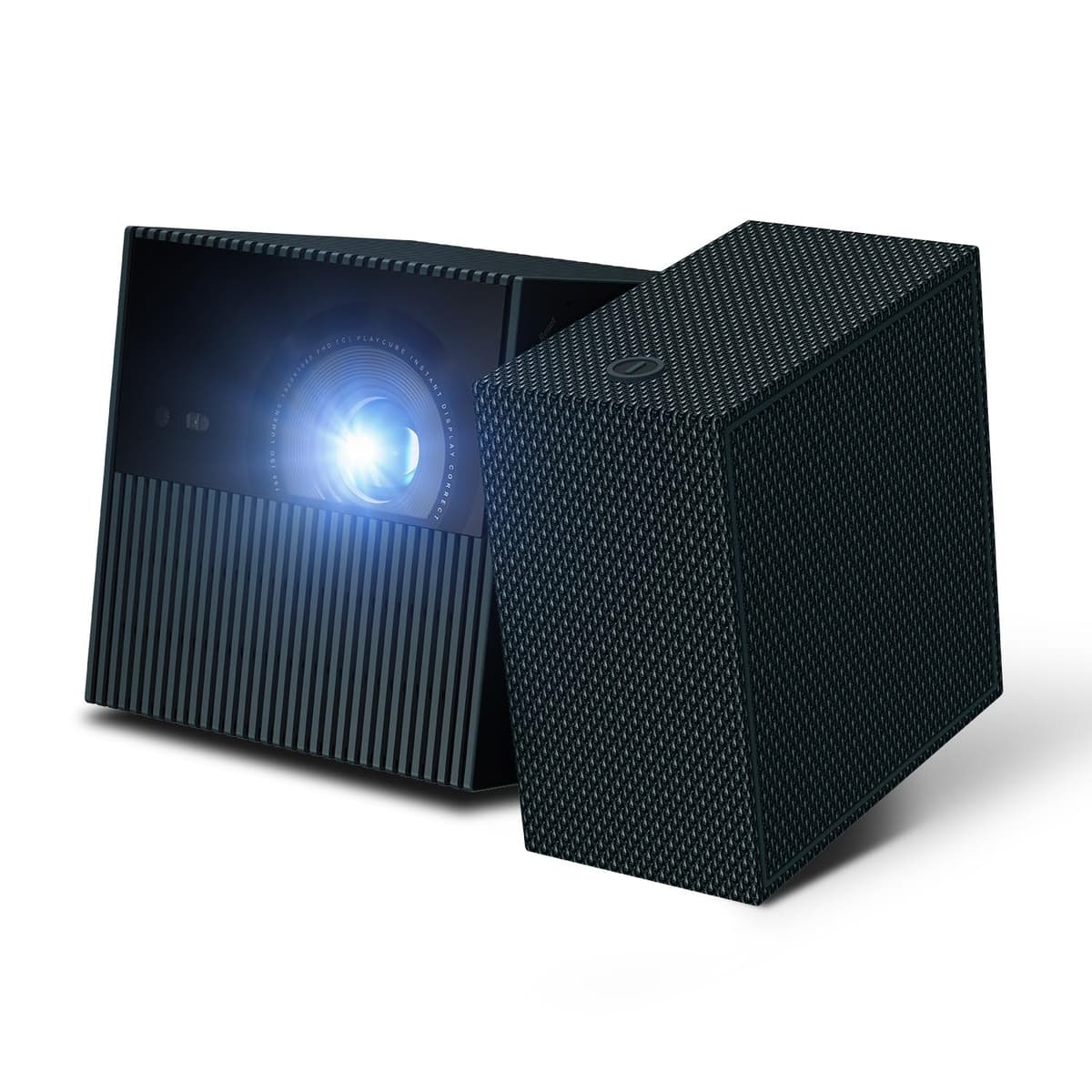 TCL PlayCube Proyector DLP 1080P FHD certificado para Netflix, 750 ISO Lumens, batería 66Wh, enfoque automático