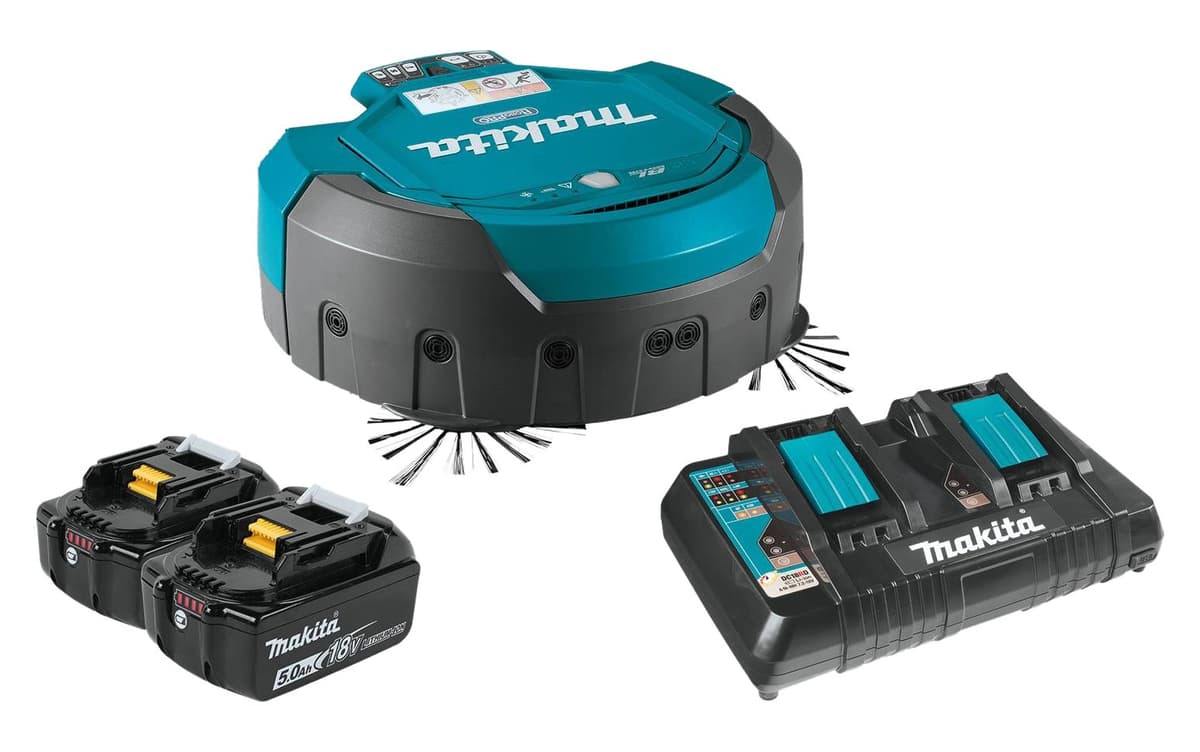 Makita DRC200PT Robot aspirador inalámbrico 18V X2 LXT (2 x 5.0Ah)