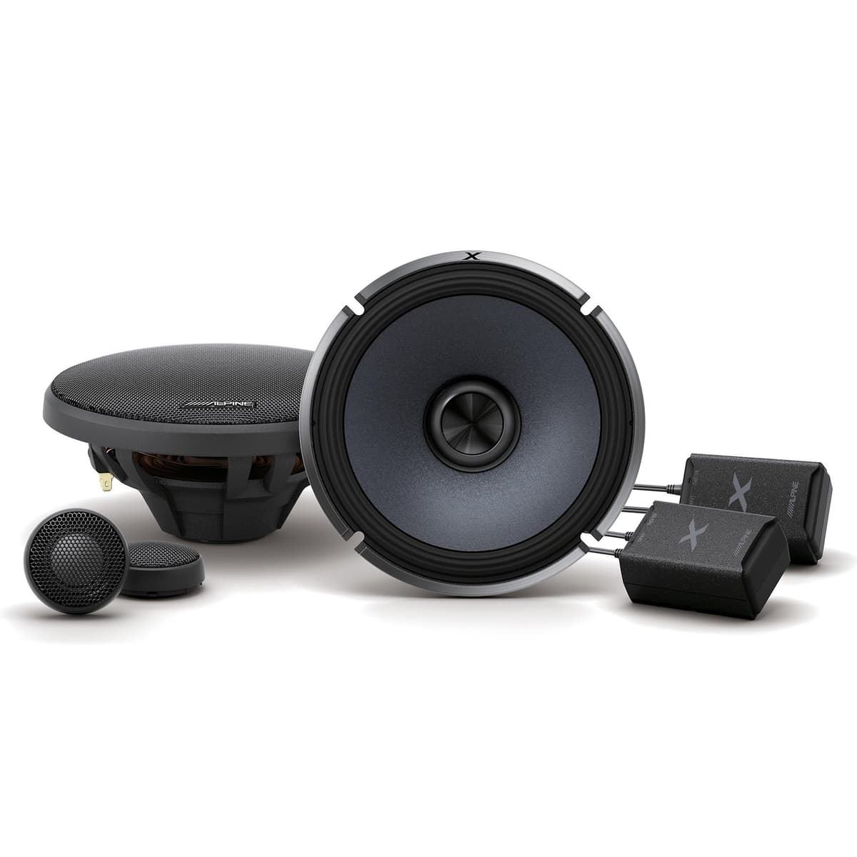 Alpine X-S65C X-Series de 6.5" Componentes Bidireccionales, Juego de 2