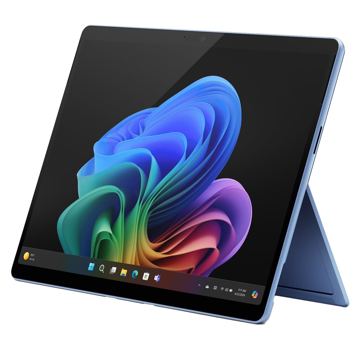 Microsoft Surface Pro 2-en-1 (2024) 13" OLED Copilot+ PC, Snapdragon X Elite, 16GB, 1TB, Sapphire ZIB-00035