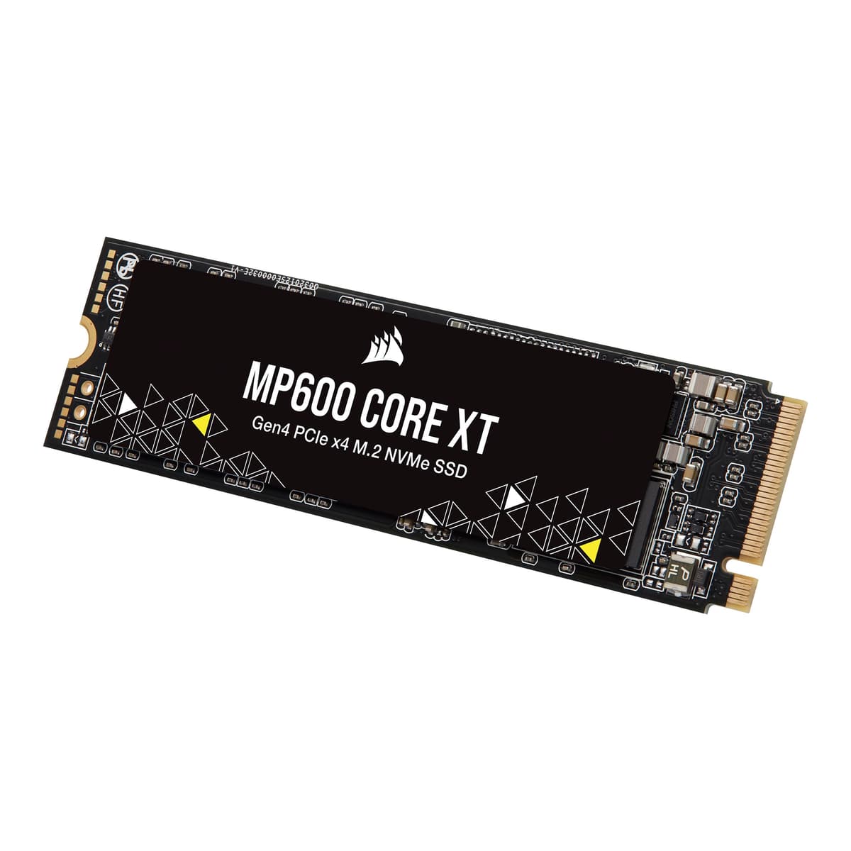 Corsair MP600 CORE XT 2TB M.2 PCIe Gen4 NVMe SSD - Hasta 5900 MB/s - NAND QLC - M.2 2280 - para notebooks y desktops PCIe 4.0 - Negro CSSD-F2000GBMP600CXTR2