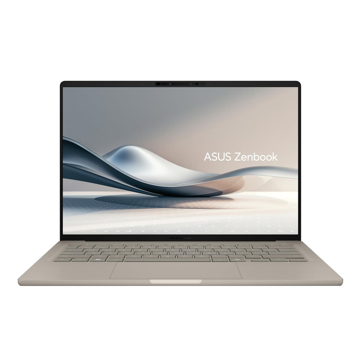 ASUS Zenbook A14; Copilot+ PC, Ultrafino, Portátil de 14” WUXGA OLED, Procesador Snapdragon, 16 GB RAM, SSD de 512 GB, Wi-Fi 6E, Beige Zabriskie, UX3407QA-DS52-CB UX3407QA-DS52-CA