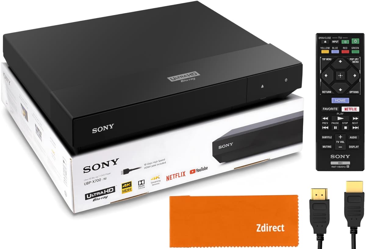 ZDIRECT Sony UBP-X700M Reproductor Blu-ray 4K Ultra HD (Bundle) 1097