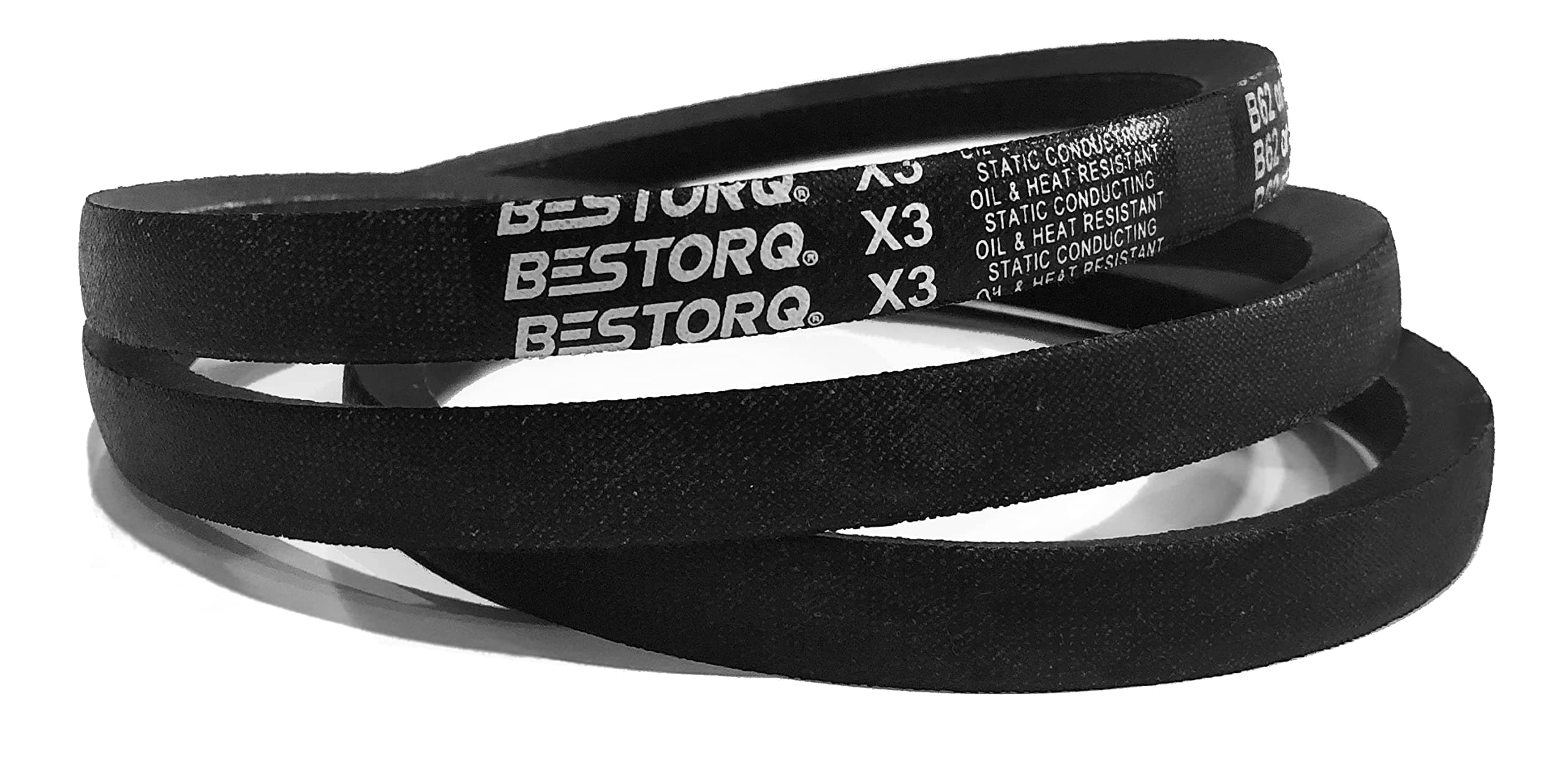 BESTORQ C182 V-Belt X3, envoltura clásica, 186" exterior (pack de 10) C182 10PC