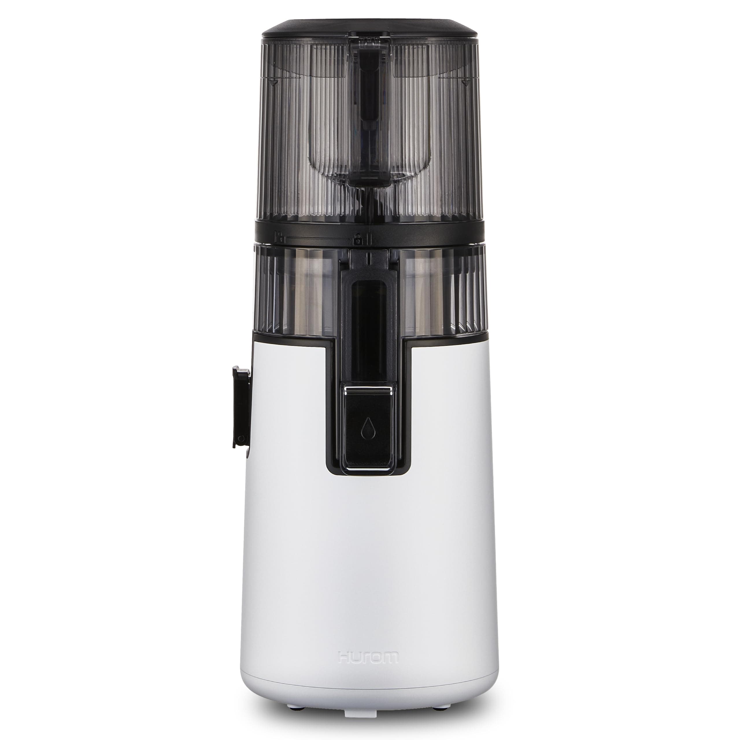 Hurom H70 Cold Press Juicer Machine - Strainer Free, Self Feeding, Compact (White) H70FT-BBC06MB