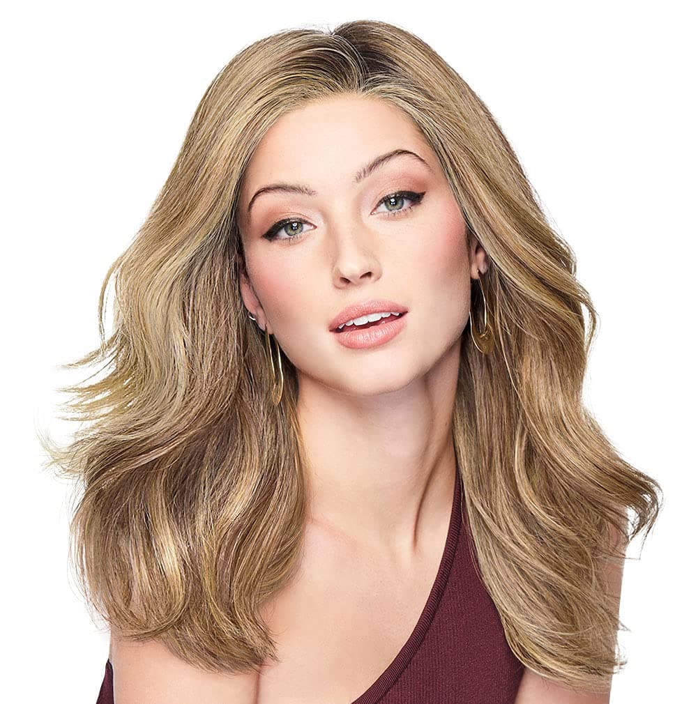 Hair u wear Raquel Welch Style Society Peluca de Cabello Largo Ondulado, RL14/22 Pale Gold Wheat, Talla Estándar
