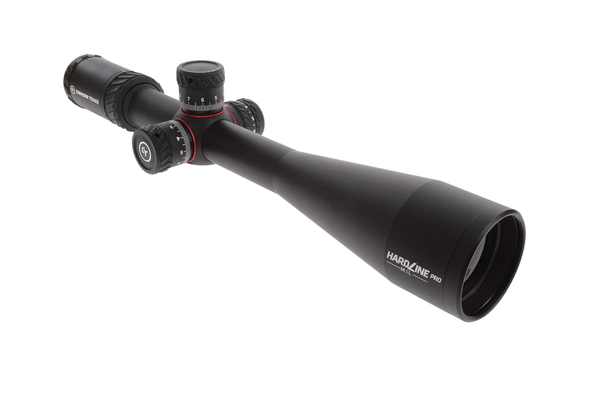 Crimson Trace Hardline Pro 6-24x50mm Riflescope FFP Illuminated MR1-MIL Zero Stop 01-01050