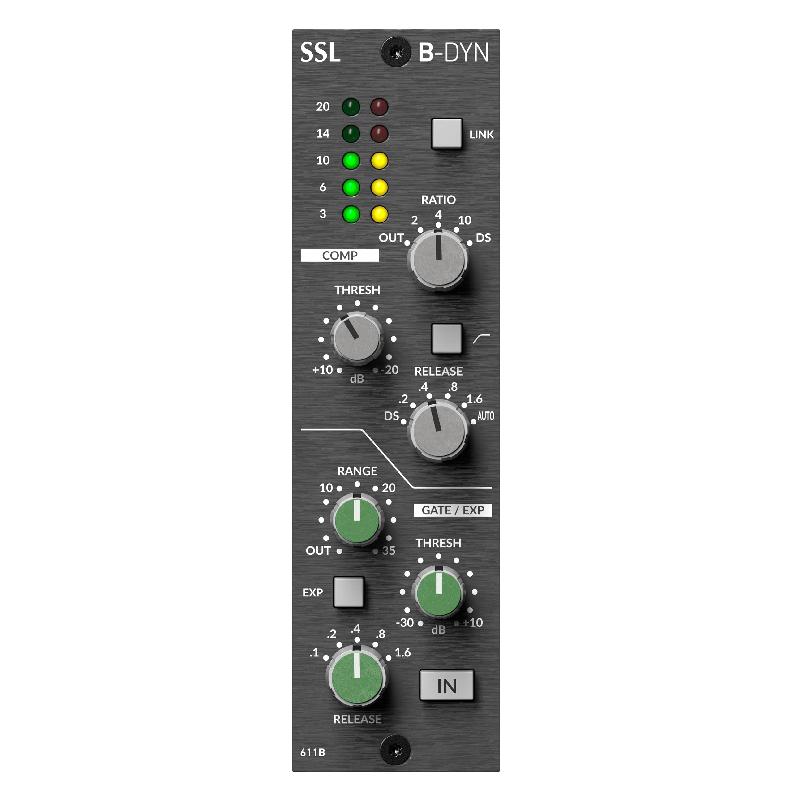 Solid State Logic 500 Series B-Dynamics - Módulo de Dinámica SL 4000 B recreado 729737X1