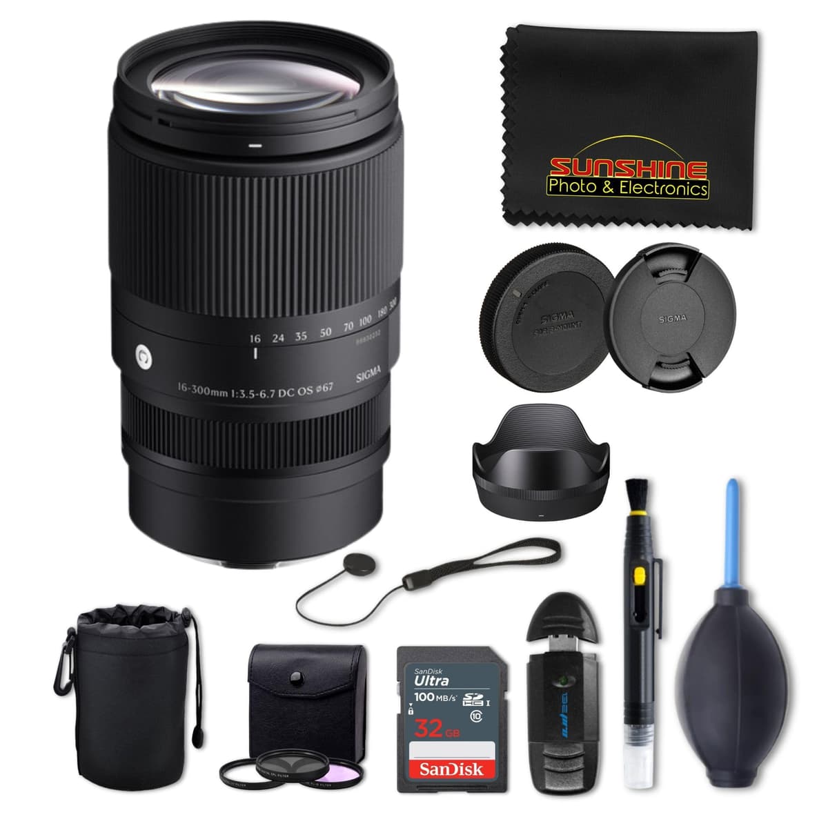Sigma 16-300mm f/3.5-6.7 DC OS Contemporary para Sony E (SIG-16300MM3567SONY)
