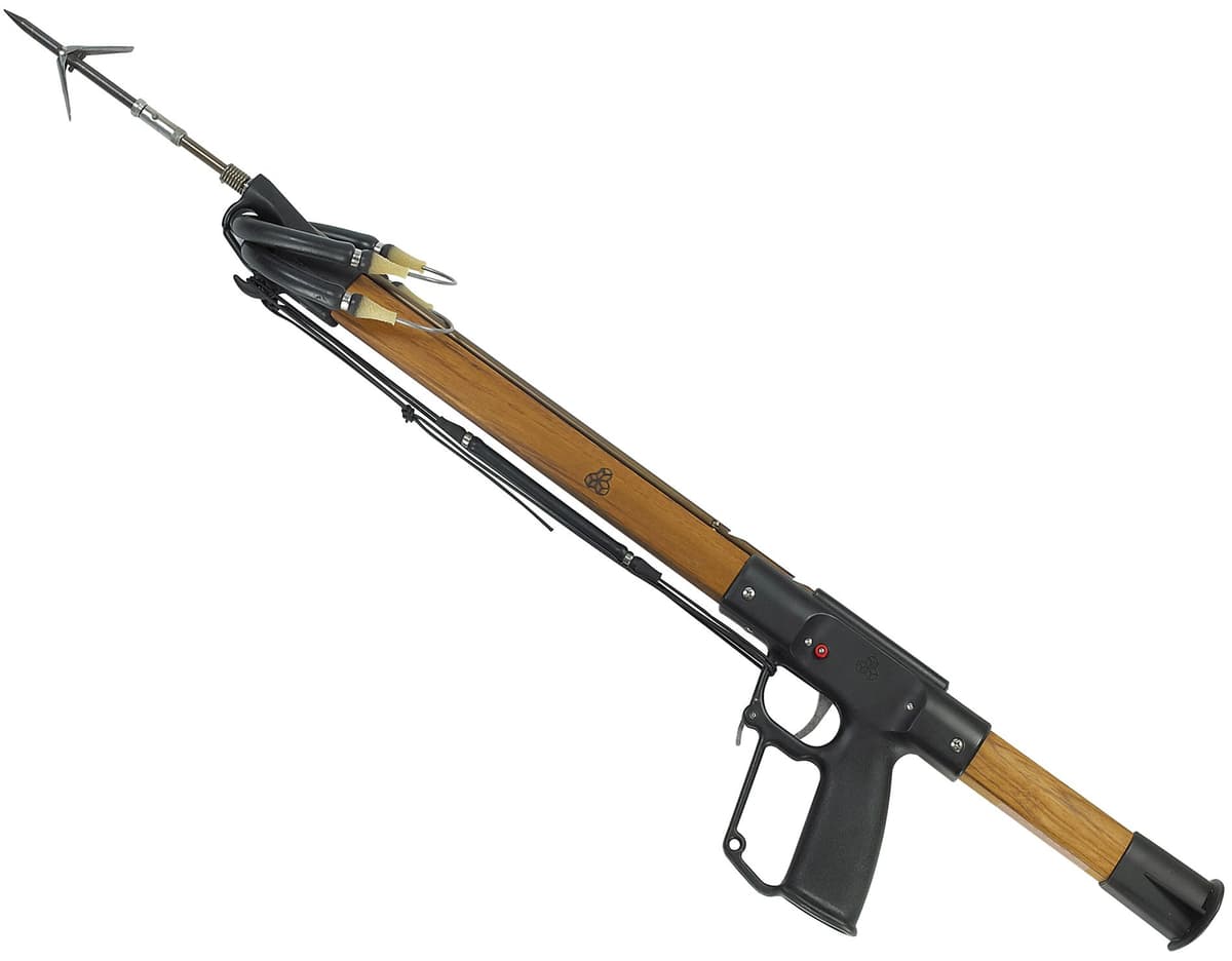 AB Biller Wood Special Speargun, Teca, 54 TWSG-54