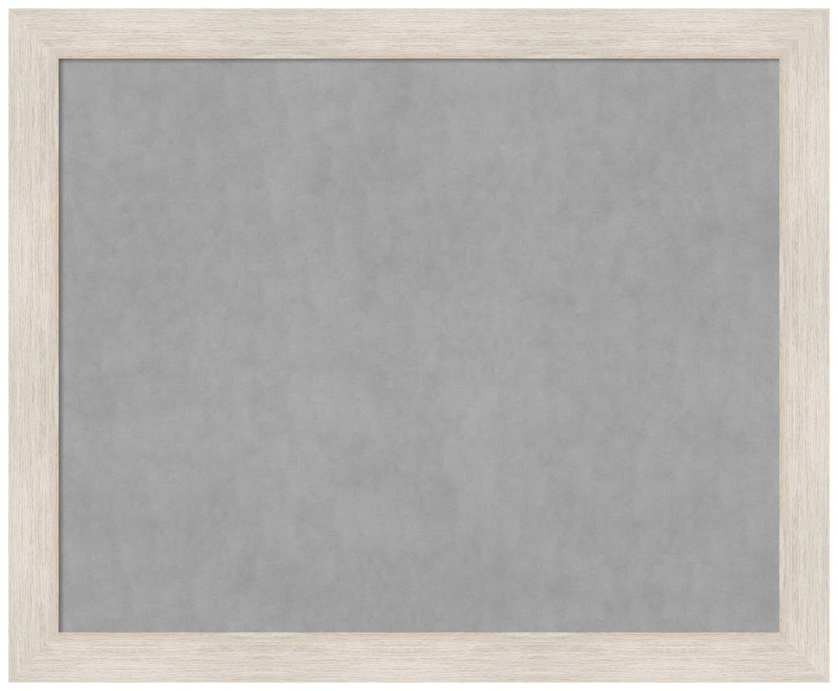 Tablero magnético Amanti Art marco Hardwood White Wash 45 x 37 28588198619
