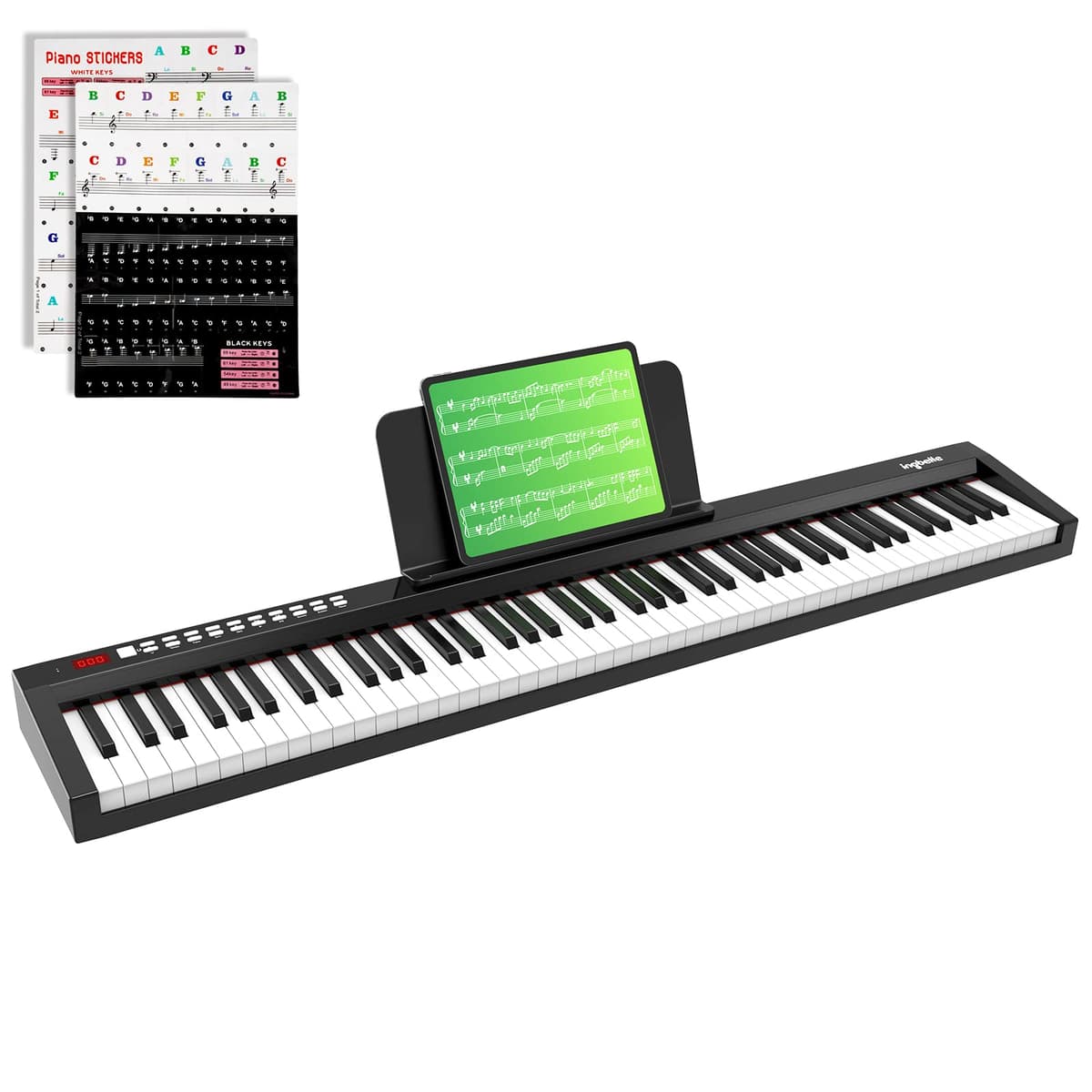PAXCESS PH88C 88 teclas digital portátil con pedal de sustain