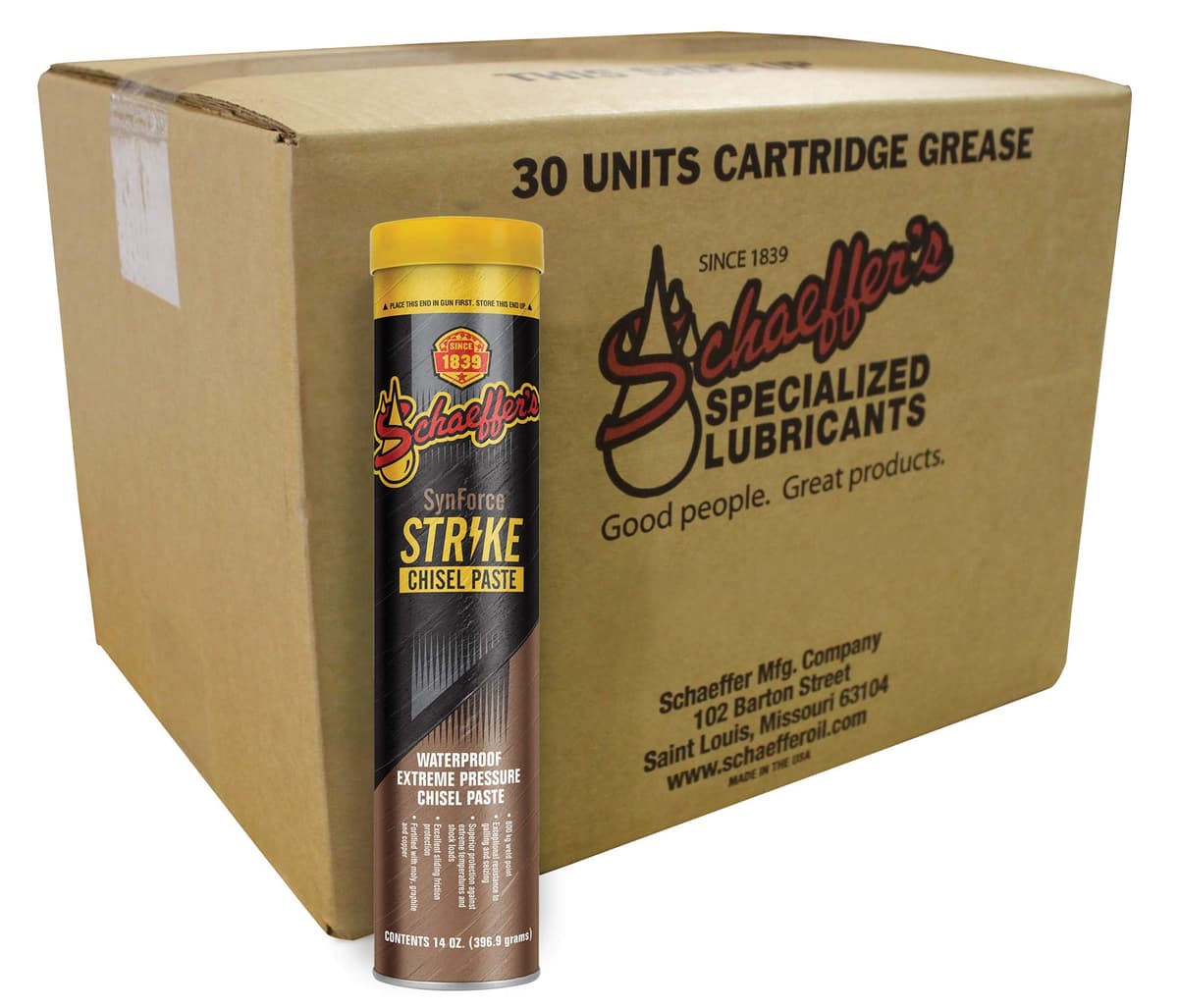Schaeffer SynForce Strike Chisel Paste 14 oz. (Pack de 30) 0216-029