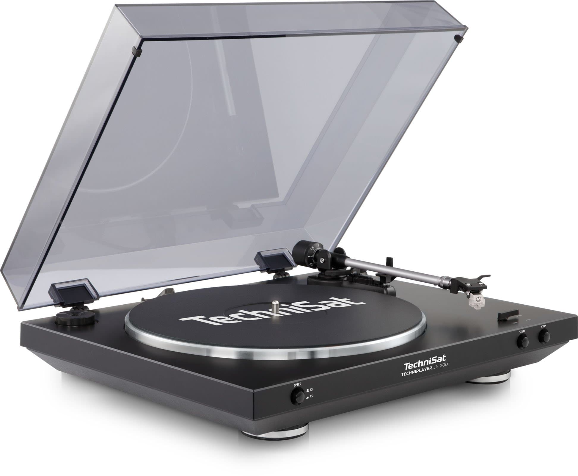 Technisat TechniPlayer LP 200 (Belt-Drive Turntable) - Negro 0000/9412