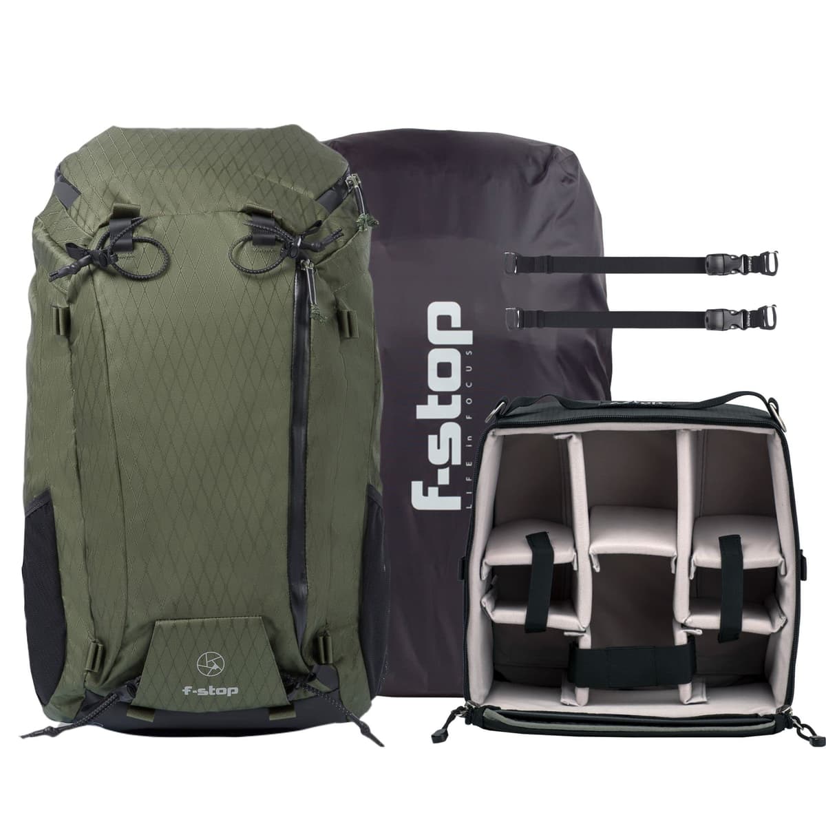 f-stop DuraDiamond Ajna 37L - Mochila para cámara, viaje y protección de equipo - Incluye inserto de almacenamiento modular 1