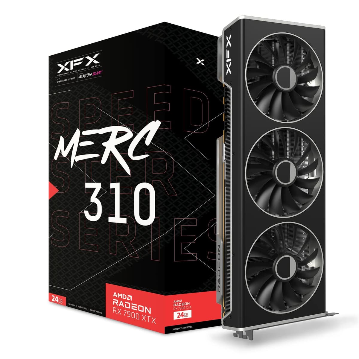 XFX Speedster MERC310 AMD Radeon RX 7900XTX 24GB RX-79XMERCB9