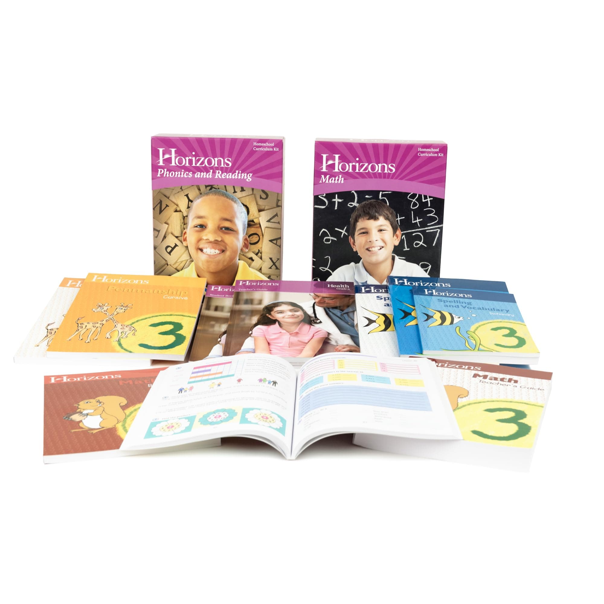 Alpha Omega Publications Horizontes Juego Completo 3er Grado HCS300