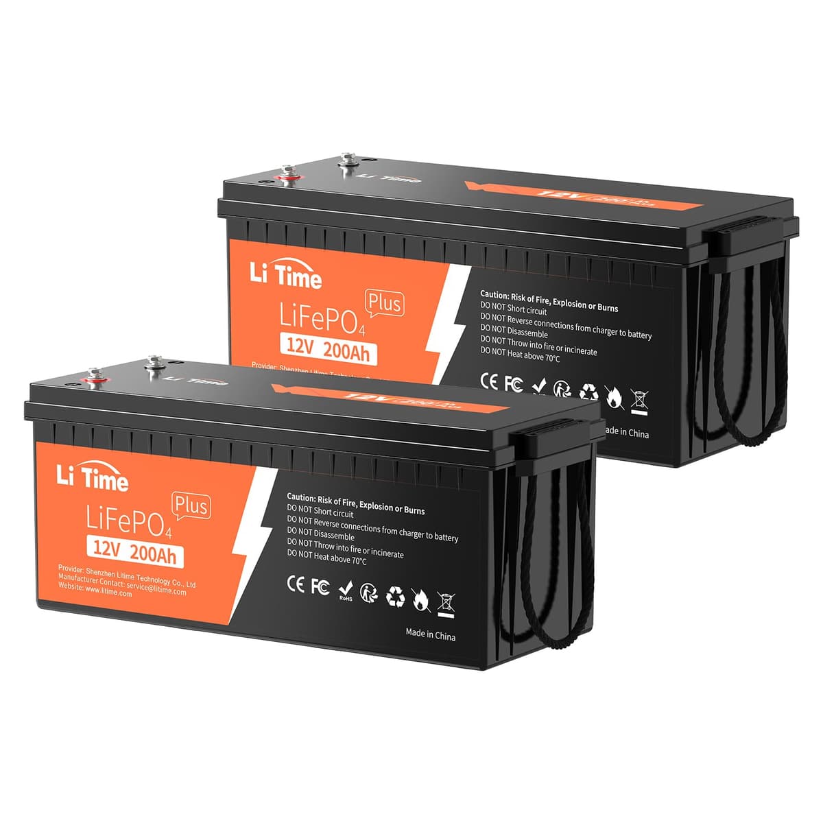 Litime A L12V200-200-Plus-8-A160-Pack2