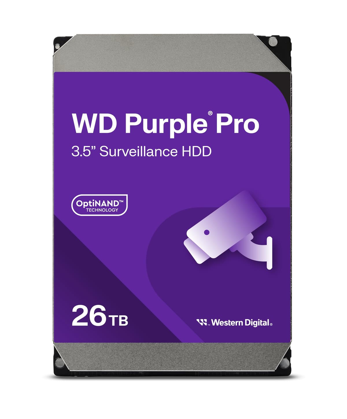 Western Digital Disco Duro Interno para Vigilancia WD Purple Pro 26TB - SATA 6 Gb/s, 512 MB Cache, 3.5" - WD260PURP 718037905525